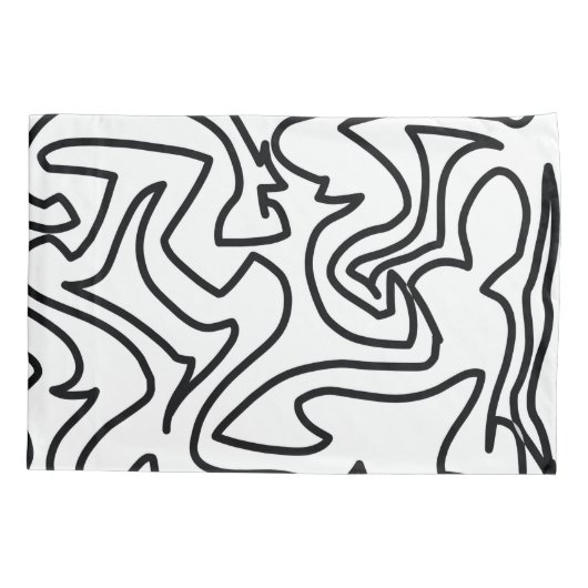 Stijlvolle Abstracte kunst Kussensloop (Achterkant)