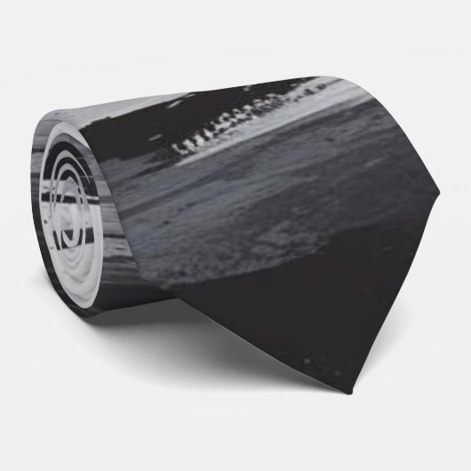 Stijlvolle Abstracte Mannen Stropdas (Opgerold)