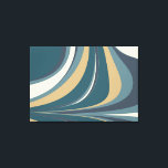 Stijlvolle Abstracte marmer in Blauwgroen en goud Canvas Afdruk<br><div class="desc">Unieke Abstracte marmer Fine Art in Blauw en Groen Canvas afdrukken</div>