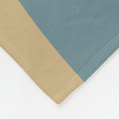 Stijlvolle Abstracte marmerkunst in Blauwgroen, sp Fleece Deken (Hoek)