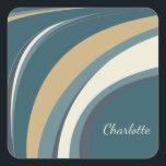 Stijlvolle Abstracte marmerkunst in Blauwgroen, sp Vierkante Sticker<br><div class="desc">Voeg een vleugje elegantie toe aan uw bezittingen met deze unieke Abstracte Marble Fine Art-Sticker in blauw en groen. Met een verbluffende mix van wervelende marmerpatronen in rijke blauwe en groene tinten, brengt deze sticker een artistieke flair aan elk item. Personaliseer het met jouw naam of een speciale boodschap voor...</div>