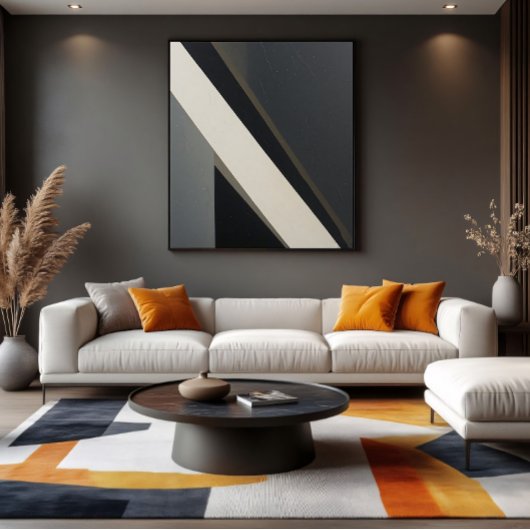 Stijlvolle Abstracte Moderne Decoratie Canvas Kuns