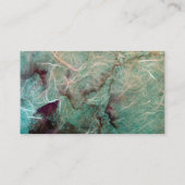 Stijlvolle, Abstracte, moderne, stijlvolle, Blauwg Visitekaartje (Achterkant)