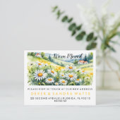 Stijlvolle adreswijziging die we hebben verplaatst aankondigingskaart (Staand voorkant)