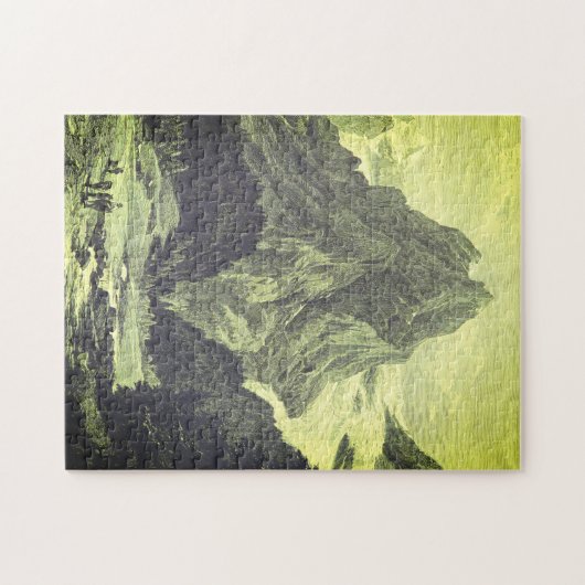  stijlvolle afbeelding piekhoogte Puzzle Legpuzzel (Horizontaal)