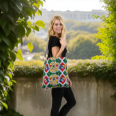 Stijlvolle Afrocentrische Casual Kleurrijke Etnisc Crossbody Tas