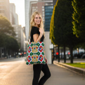 Stijlvolle Afrocentrische Casual Kleurrijke Etnisc Crossbody Tas