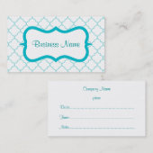 Stijlvolle afspraak Visitekaartje Afsprakenkaartje (Voorkant / Achterkant)