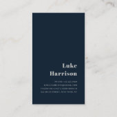 Stijlvolle Afstudeerder fotonaam | AFSTUDEREN Visitekaartje (Achterkant)