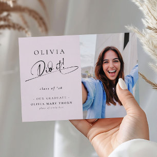 Stijlvolle Afstudeerfoto Sjabloon