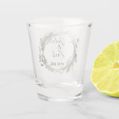 Stijlvolle afy botanische reuzenweddenschap shot glas (Achterkant)