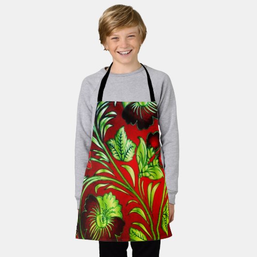 Stijlvolle all-over print schorten (Gedragen)