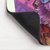 Stijlvolle Alpaca Muismat (Hoek)