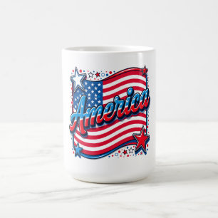 Stijlvolle Amerikaanse koffiemok