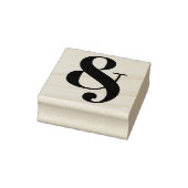 Stijlvolle Ampersand Classic Typografie Rubberstempel (Stempel)