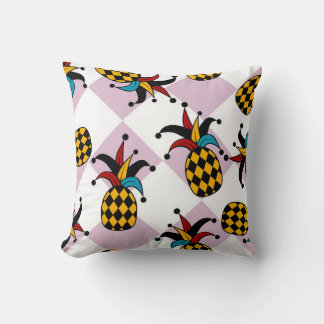Stijlvolle anananas. Pet en Rhombus Harlequin. Zee Kussen