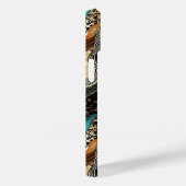 Stijlvolle Animal Print Fusion Design Case-Mate iPhone Case (Achterkant / Rechts)