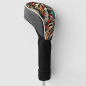 Stijlvolle Animal Print Fusion Design Golfheadcover (Schuin)