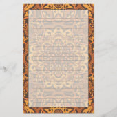 Stijlvolle Arabische versiering Briefpapier (Voorkant)