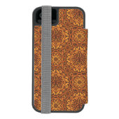 Stijlvolle Arabische versiering Incipio iPhone Portemonnee Hoesje (Agenda Achterkant)