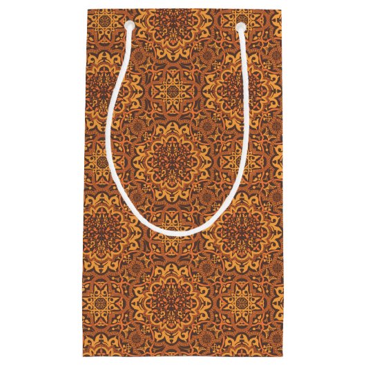 Stijlvolle Arabische versiering Klein Cadeauzakje (Voorkant)