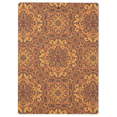 Stijlvolle Arabische versiering Klembord (Achterkant)