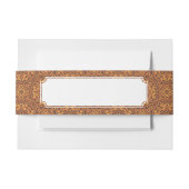 Stijlvolle Arabische versiering Uitnodigingen Wikkel (Voorkant Voorbeeld)