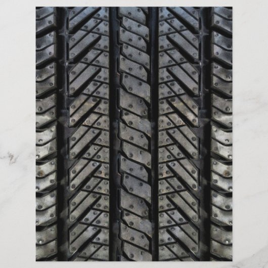 Stijlvolle Autobanden Rubber Textuur Auto's Flyer (Voorkant)