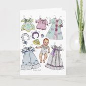  stijlvolle Baby Doll Blank Note Card Kaart (Voorkant)