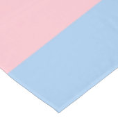 Stijlvolle Baby roze en blauw gestreepte Schattige Tafelkleed (Gekanteld)