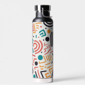 Stijlvolle Back to School iconen Waterfles (Links)
