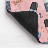 Stijlvolle Back-to-School Mousepad voor meisjes Muismat (Hoek)