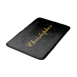Stijlvolle badmat met Jouw naam design