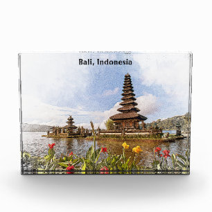 Stijlvolle Bali Indonesië Azië Tempel Architectuur Fotoblokken