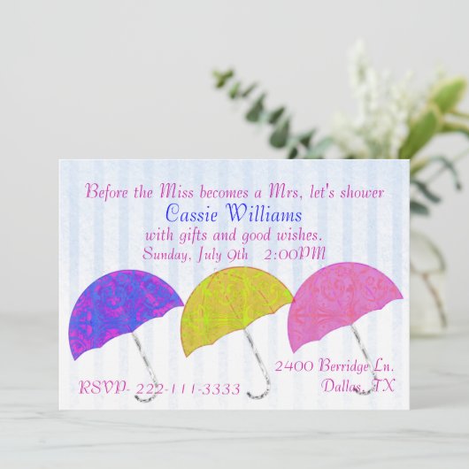 Stijlvolle balsklasbarbepoetin nodiging kaart (Staand voorkant)