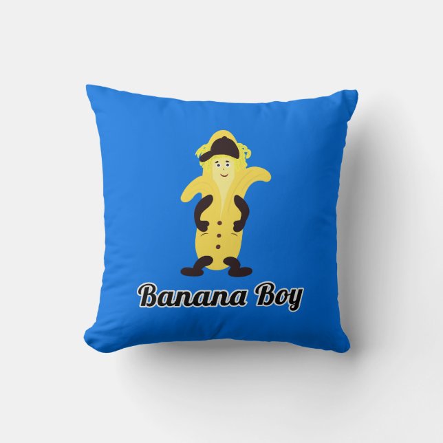 Stijlvolle banaan kussen (Voorkant)