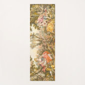 Stijlvolle barokesparen Floral Yoga Mat (Voorkant)