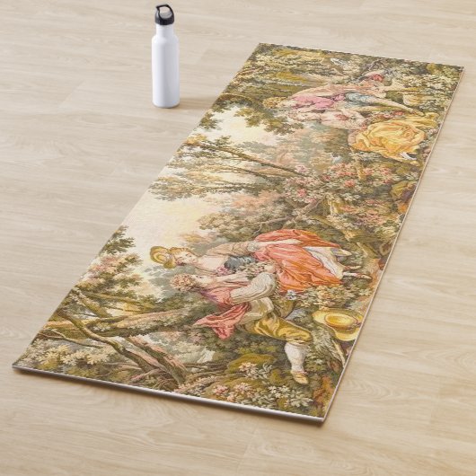 Stijlvolle barokesparen Floral Yoga Mat (In situ)
