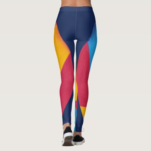 Stijlvolle Beach Ball Leggings (Achterkant)