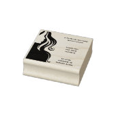 Stijlvolle Beauty salon Stylist Dank u Rubberstempel (Stempel)