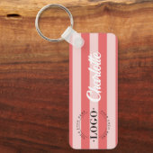 Stijlvolle bedrijf Logo zakelijke promotie geschen Sleutelhanger (Voorkant)