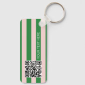 Stijlvolle bedrijf Logo zakelijke promotie geschen Sleutelhanger (Achterkant)