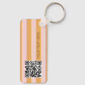 Stijlvolle bedrijf Logo zakelijke promotie geschen Sleutelhanger (Achterkant)