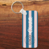 Stijlvolle bedrijf Logo zakelijke promotie geschen Sleutelhanger (Voorkant)