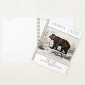 Stijlvolle BEER Animal Print planner (Display)