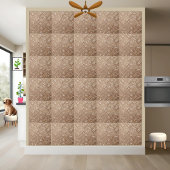 Stijlvolle Beige glinsterende Glitter Floor Wall T Tegeltje