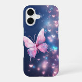 Stijlvolle beschermende iPhoneCover-Duurzaam, Lich iPhone 16 Hoesje (Achterkant)