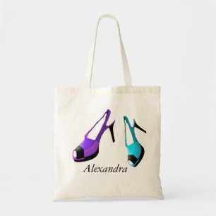 Stijlvolle beschermende schoenenzak met hoge hiel tote bag