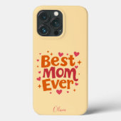Stijlvolle bescherming telefoonhoesje voor moeder Case-Mate iPhone case (Achterkant)