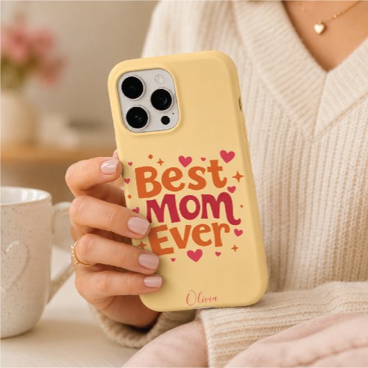 Stijlvolle bescherming telefoonhoesje voor moeder Case-Mate iPhone case
